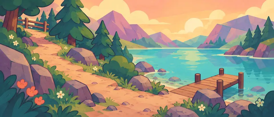 An illustration from A Gentle Cast