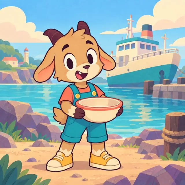 Cover illustration of The Floating Ship