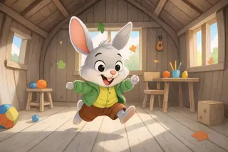 Cover of The Little Rabbit and the Feeling of Safety